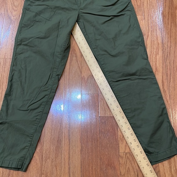 Eddie Bauer Green Men’s Pants 34 x 30 pockets stretch waist - Picture 9 of 13